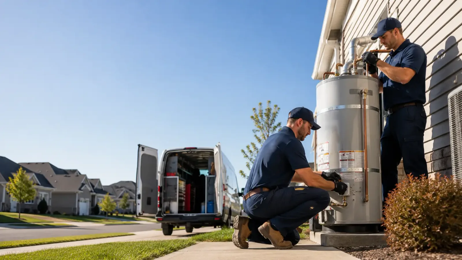 Water Heater Installation in Oakford, IL